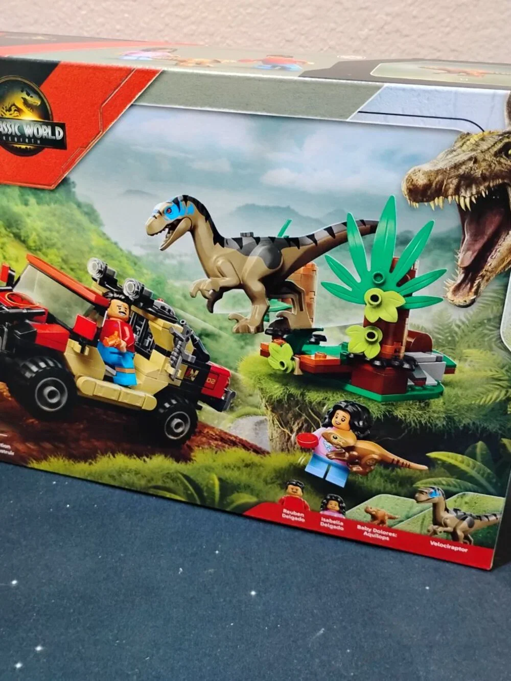 LEGO Jurassic World 76972 Raptor Off Road Escape Building Toy Set New Sealed